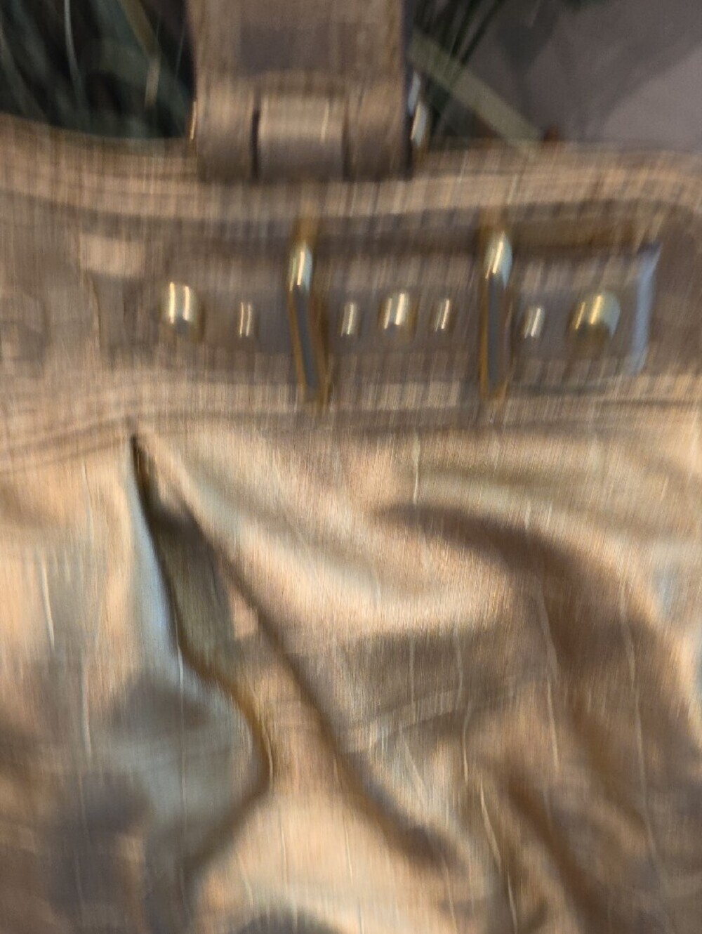 Coach Gold Metallic Garnet Satchel - Picture 7 of 11